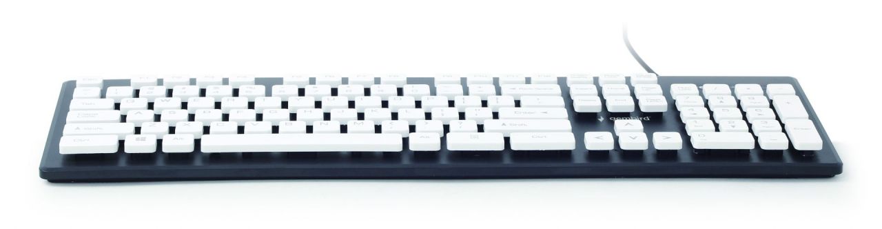 Gembird KB-CH-01 Chocolate keyboard Black US