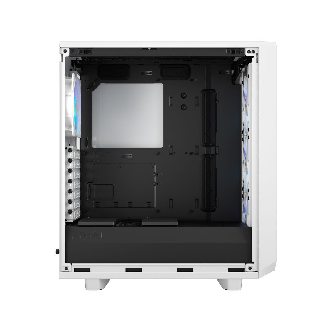 Fractal Design Meshify 2 Compact RGB Tempered Glass Tint Clear White