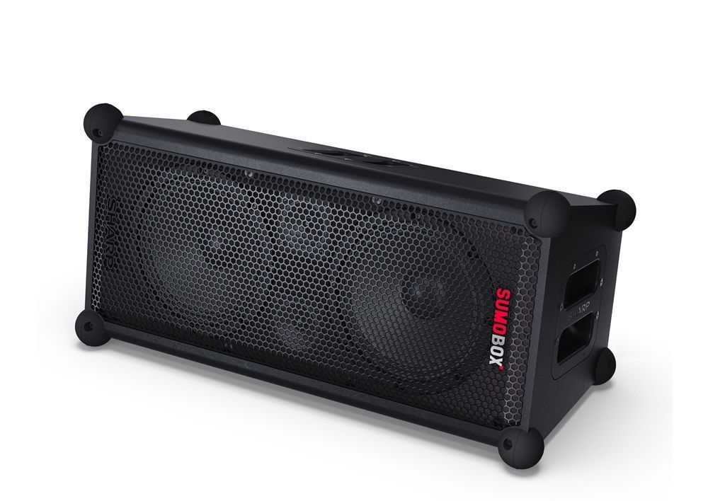 Sharp CP-LS100 SUMOBOX Portable Bluetooth Speaker Black