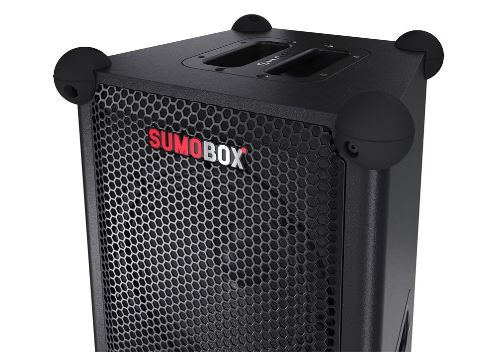 Sharp CP-LS100 SUMOBOX Portable Bluetooth Speaker Black