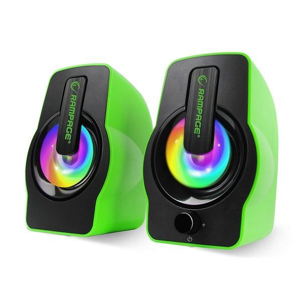 Rampage RMS-G7 Falsetto RGB Speaker Green