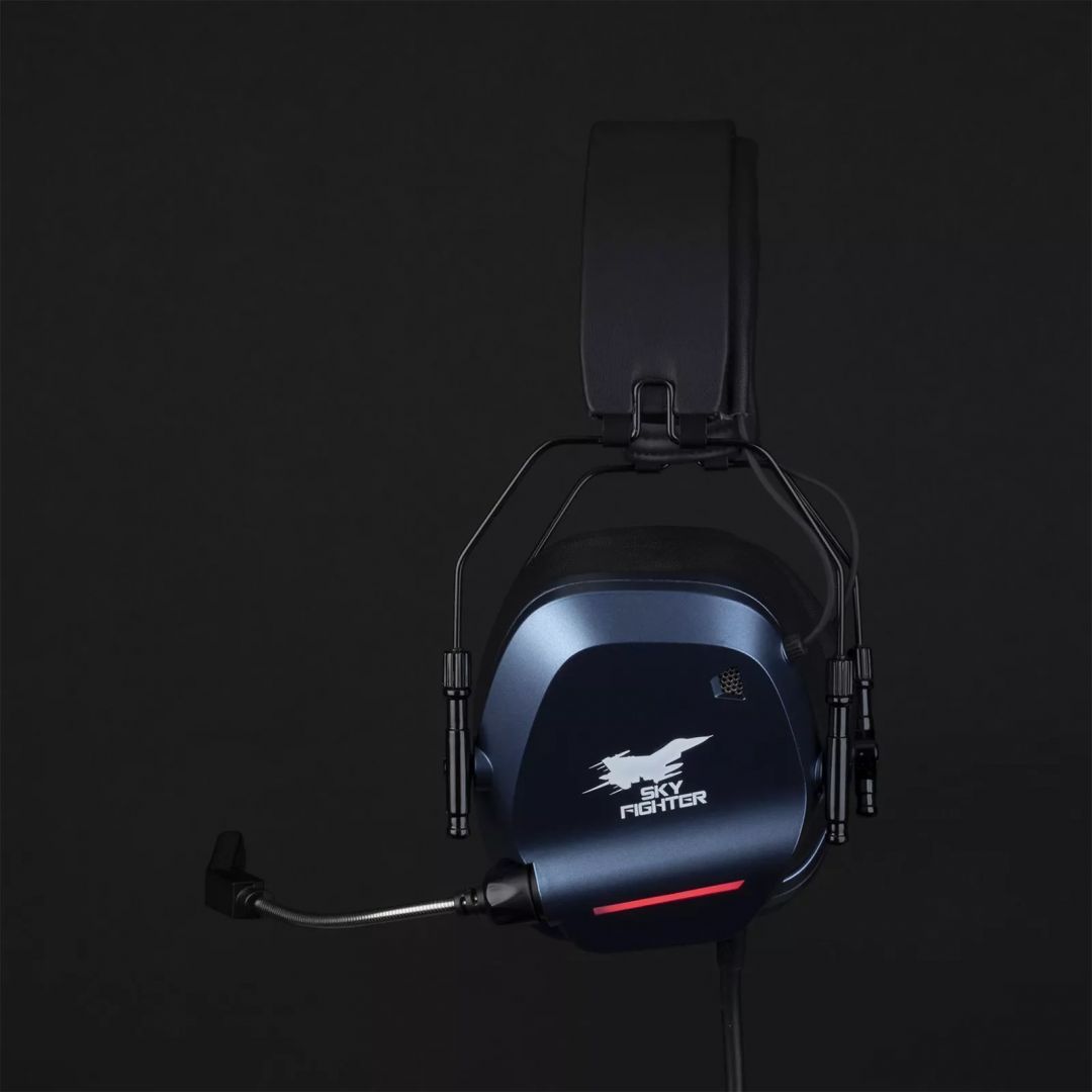 KONIX Drakkar Skyfighter One Gaming Headset Black/Blue
