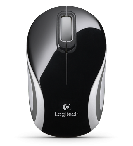 Logitech M187 Wireless Mini Mouse Black