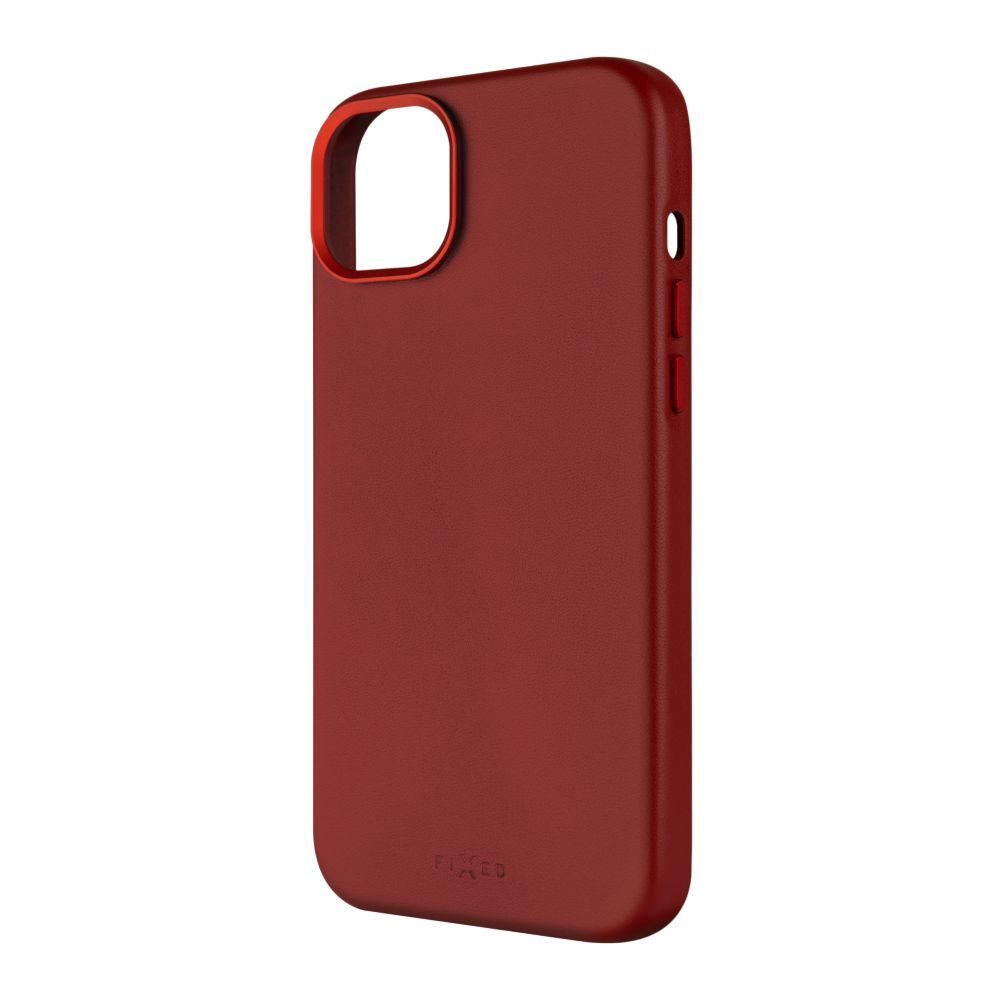 FIXED MagLeather for Apple iPhone 15 Plus, red