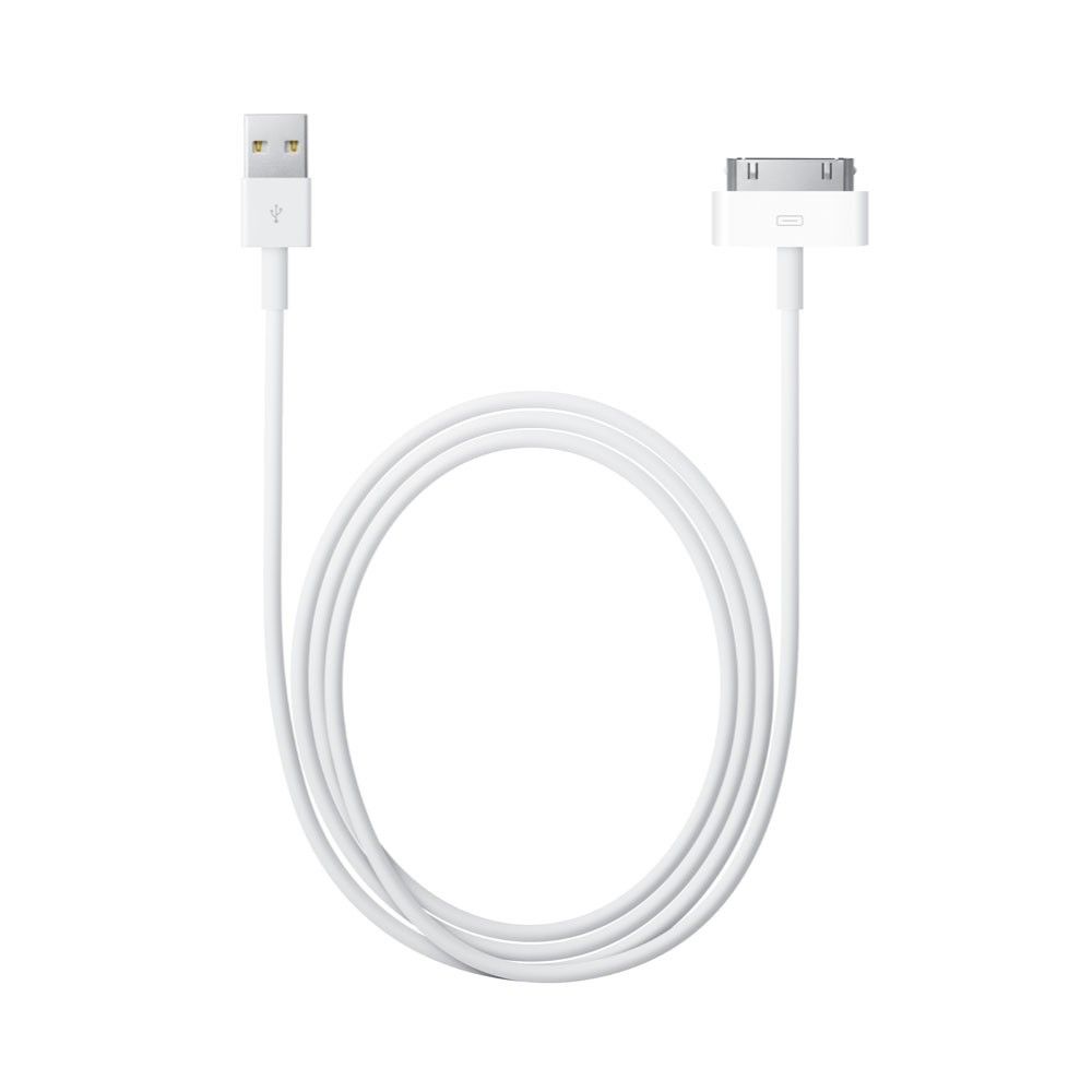 Apple 30 pin to USB cable 1,2m White