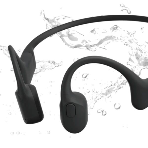 Shokz Openrun Mini Bone Conduction Open-Ear Endurance Wireless Bluetooth Headphones Black