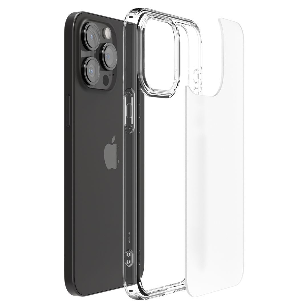 Spigen iPhone 15 Pro Max Case Ultra Hybrid Frost Clear
