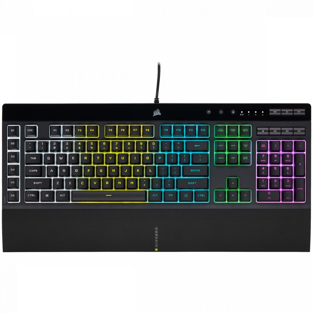 Corsair K55 RGB Pro Gaming keyboard Black US