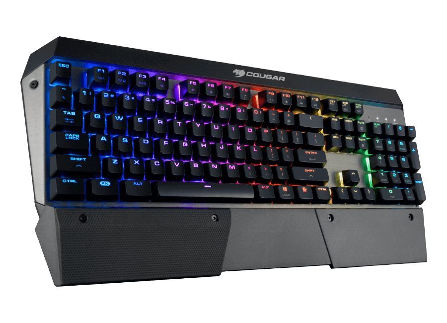 Cougar Attack X3 RGB Speedy Cherry MX Silver Mechanical Gaming Keyboard Black HU