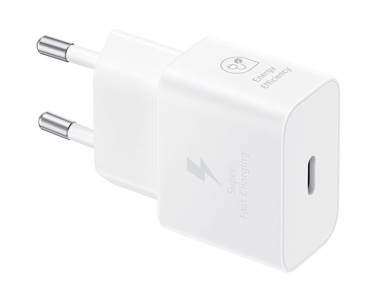 Samsung 25W PD Power Adapter with USB-C cable White