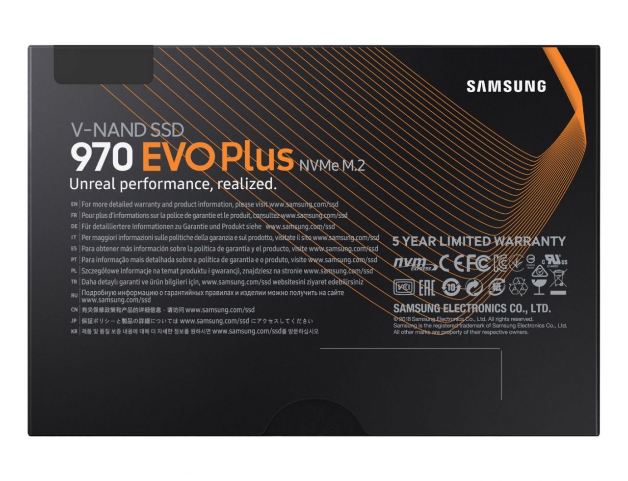 Samsung 2TB M.2 2280 NVMe 970 Evo Plus