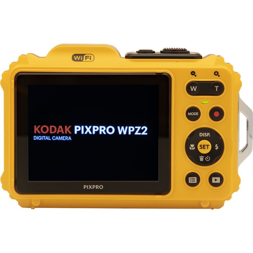 Kodak Pixpro WPZ2 Yellow Waterproof + 2db akku 16GB microSD Card
