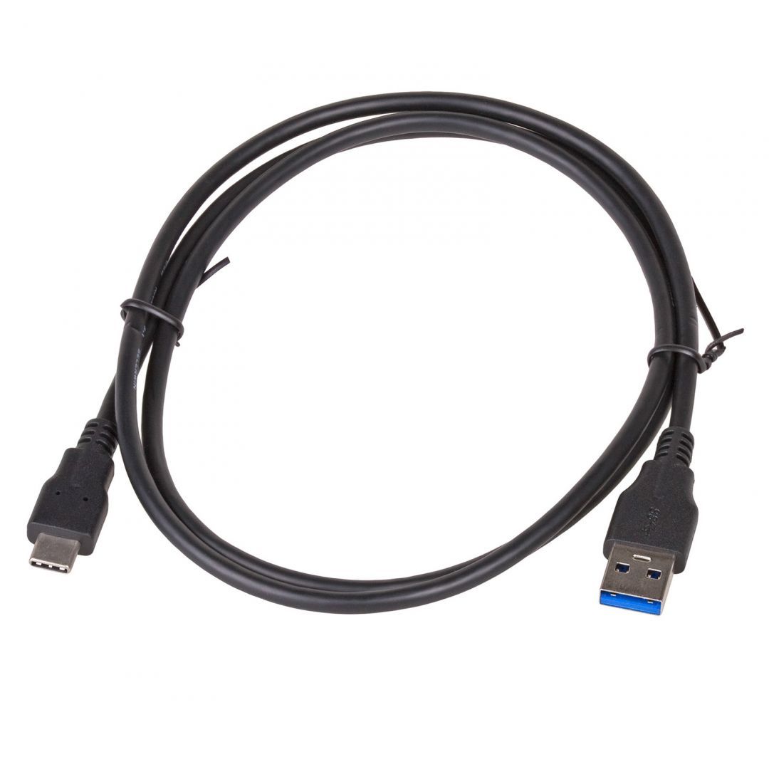 Akyga AK-USB-15 USB3.1 Type-C / USB A cable 1m Black