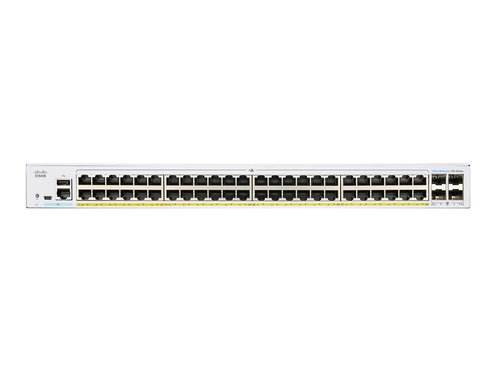 Cisco CBS350-48P-4G 48-port Business 350 Series Managed Switch