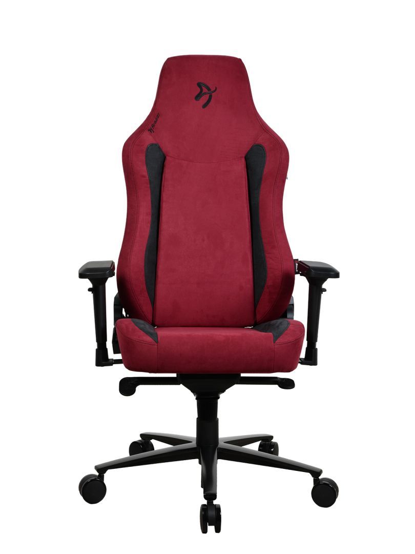 Arozzi Vernazza Supersoft Fabric Gaming Chair Bordeaux