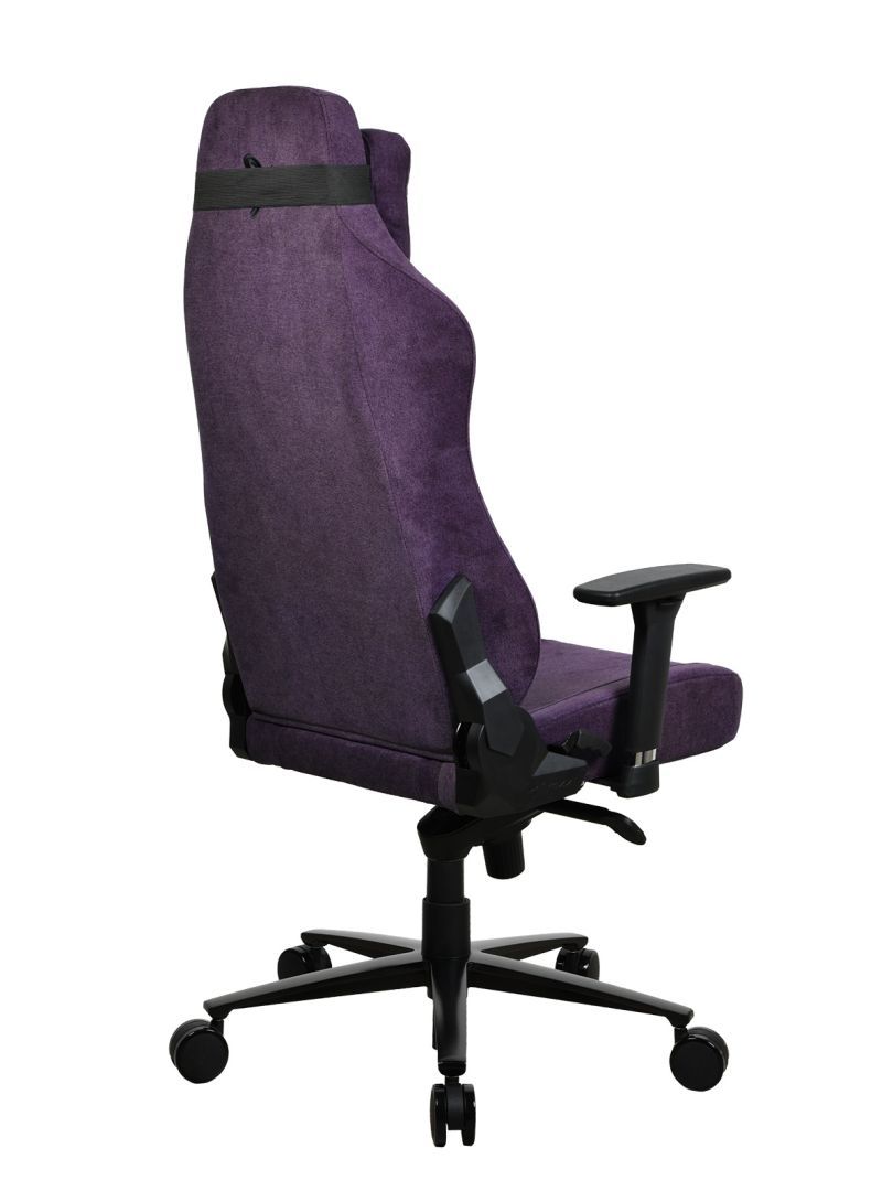 Arozzi Vernazza Soft Fabric Gaming Chair Purple