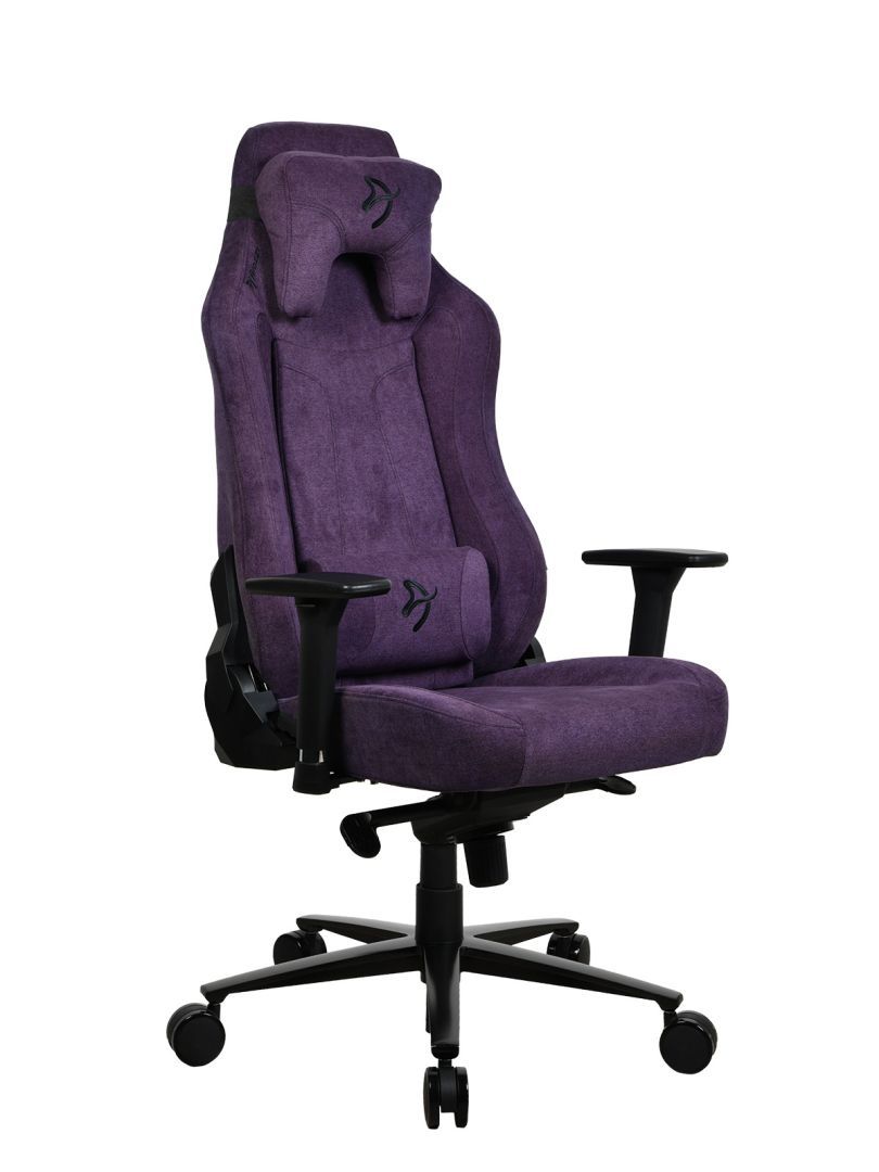 Arozzi Vernazza Soft Fabric Gaming Chair Purple