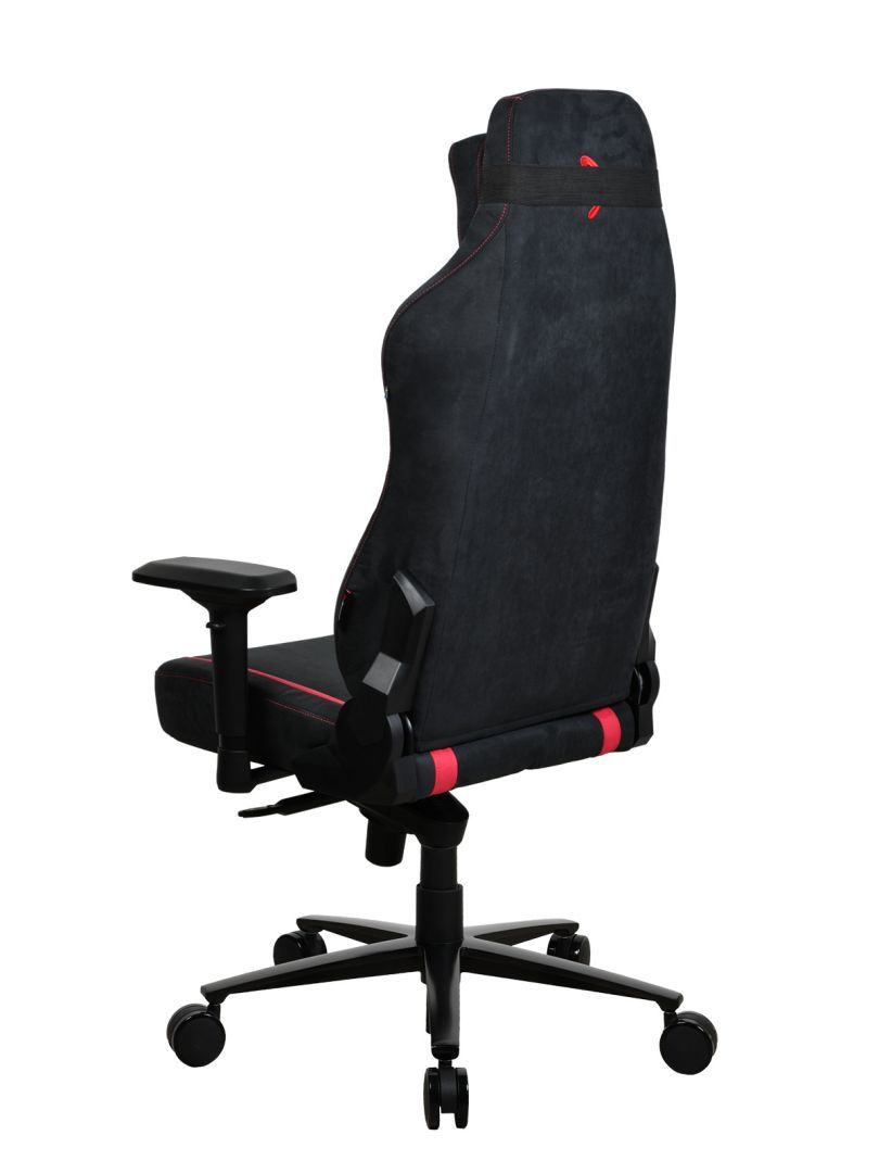 Arozzi Vernazza Supersoft Fabric Gaming Chair Black/Red