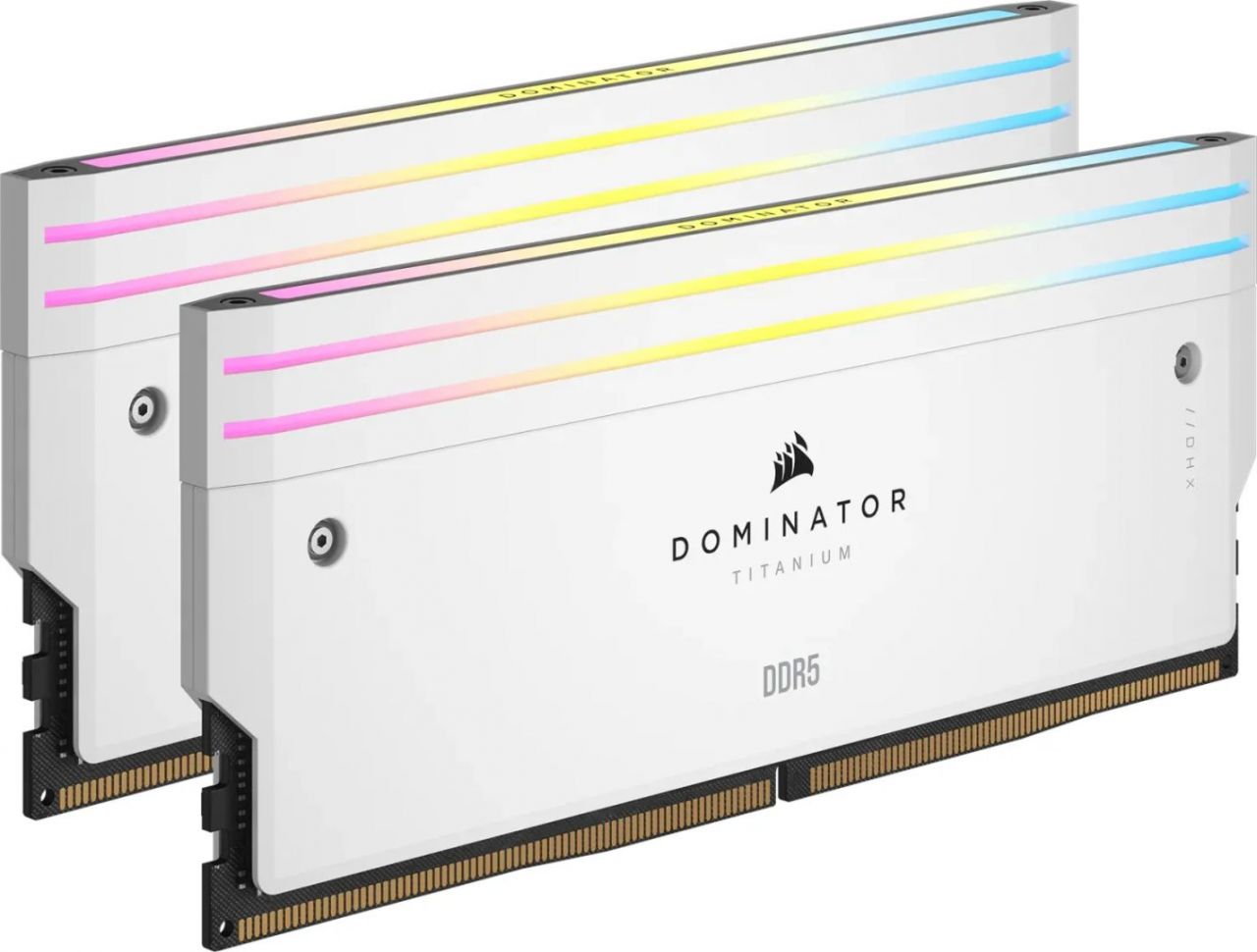 Corsair 32GB DDR5 6000MHz Kit(2x16GB) Dominator Titanium RGB White