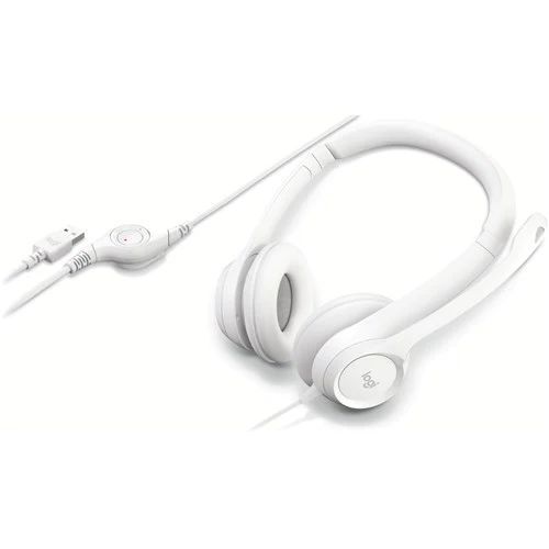 Logitech H390 Stereo Headset Off-White