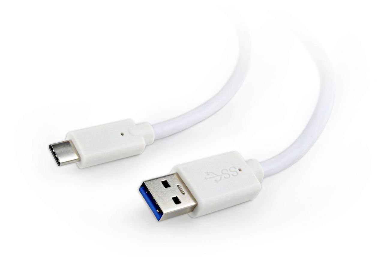 Gembird CCP-USB3-AMCM-6-W USB3.0 AM to Type-C cable 1,8m White