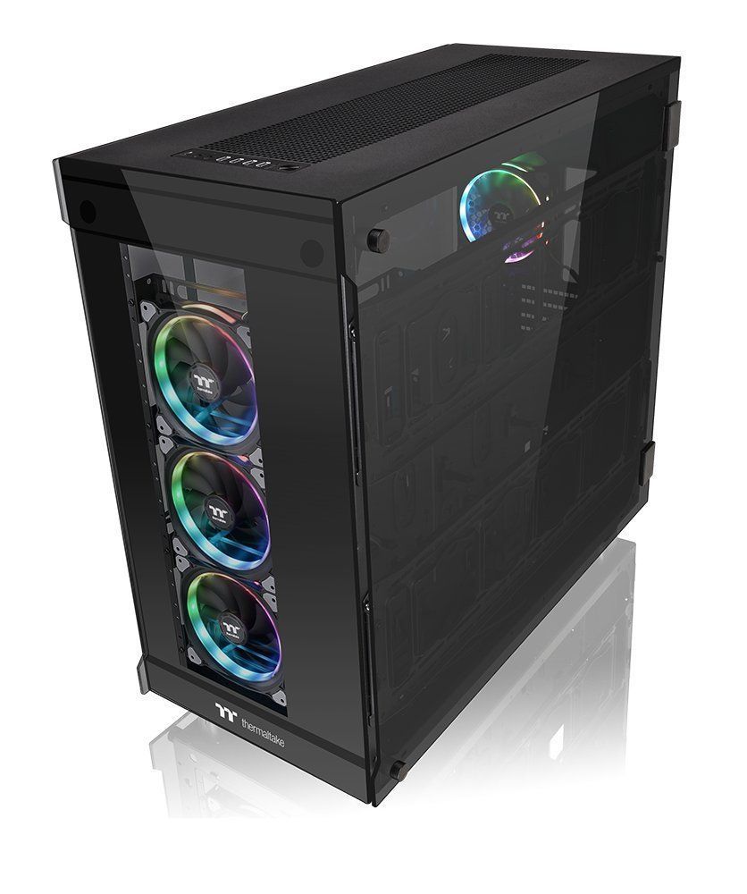 Thermaltake View 91 Tempered Glass RGB Edition Black