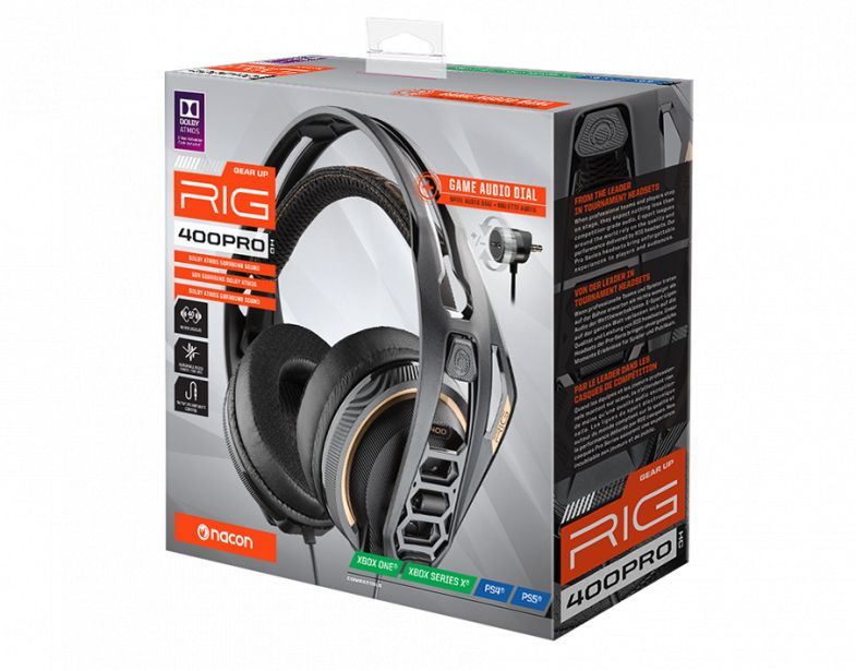 Nacon RIG 400 PRO HC Gaming Headset Black