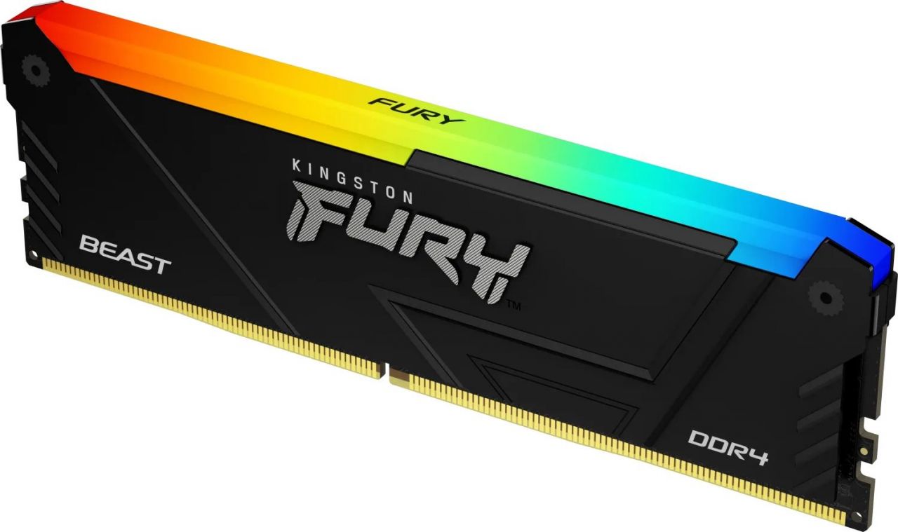 Kingston 32GB DDR4 3200MHz Kit(2x16GB) Fury Beast RGB Black