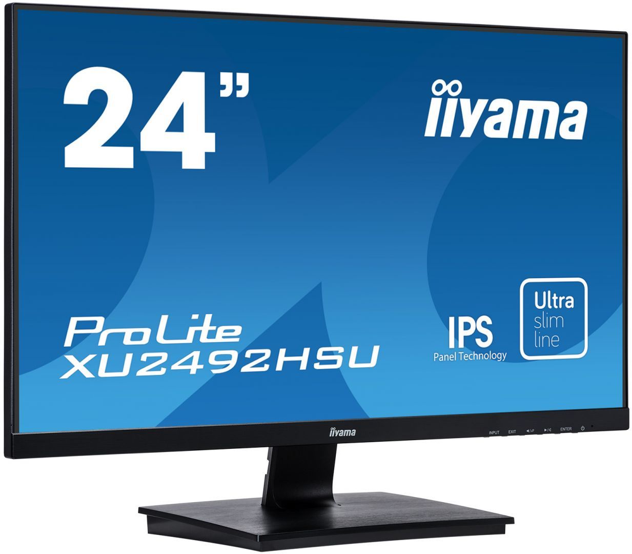 iiyama 24" ProLite XU2492HSU-B1 IPS LED
