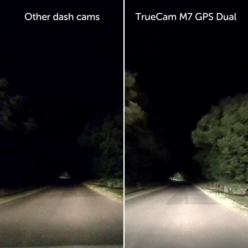 TrueCam M7 GPS Dual (with speed camera alert)