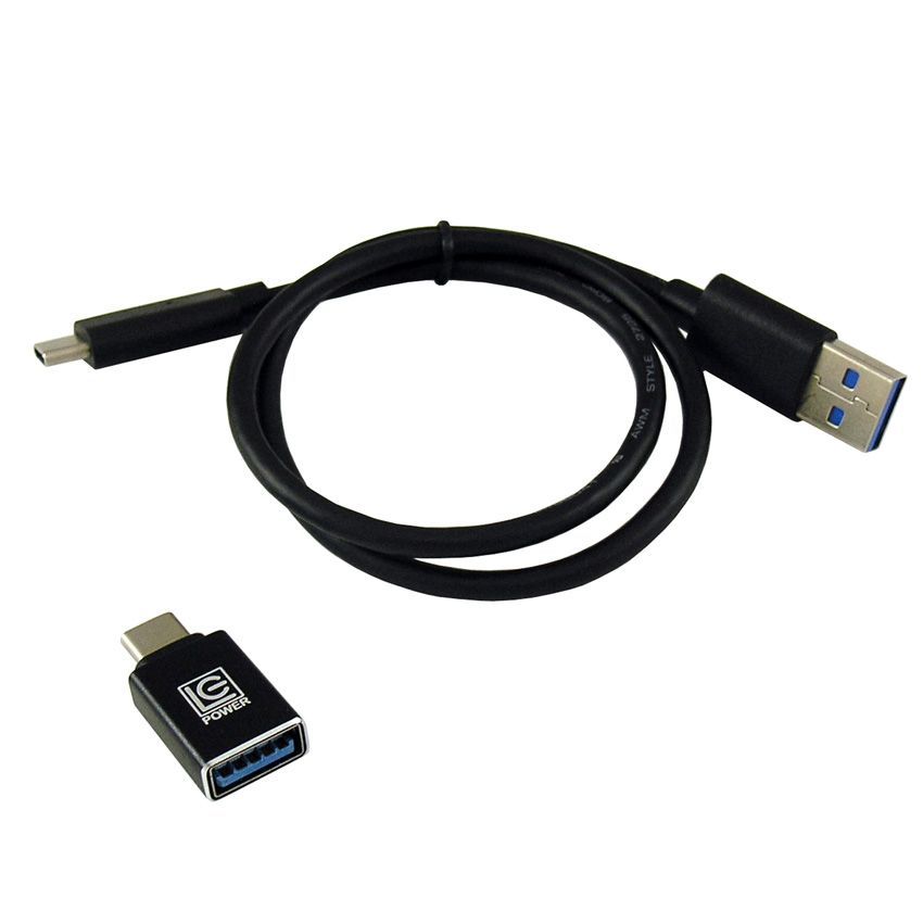 LC Power LC-M2-C-NVME USB 3.1 Gen. 2 Type-C M.2 SSD Enclosure