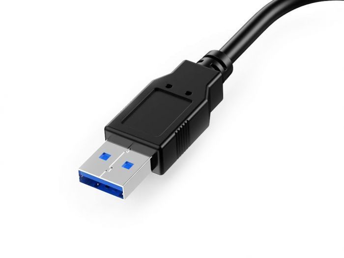 EQuip USB 3.0 to VGA (HD15) Adapter Black