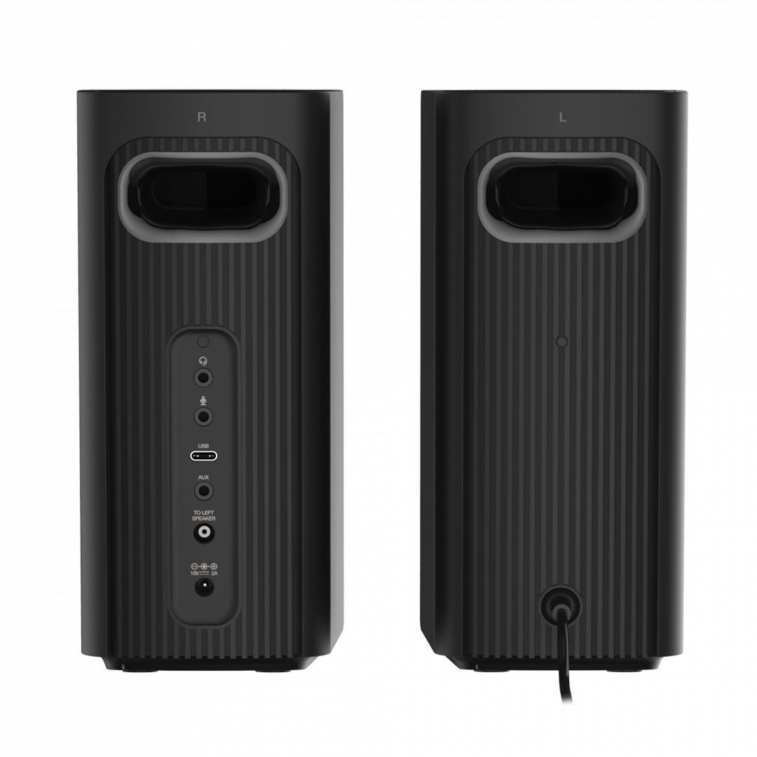 Creative T60 Compact Hi-Fi 2.0 Desktop Speakers Black