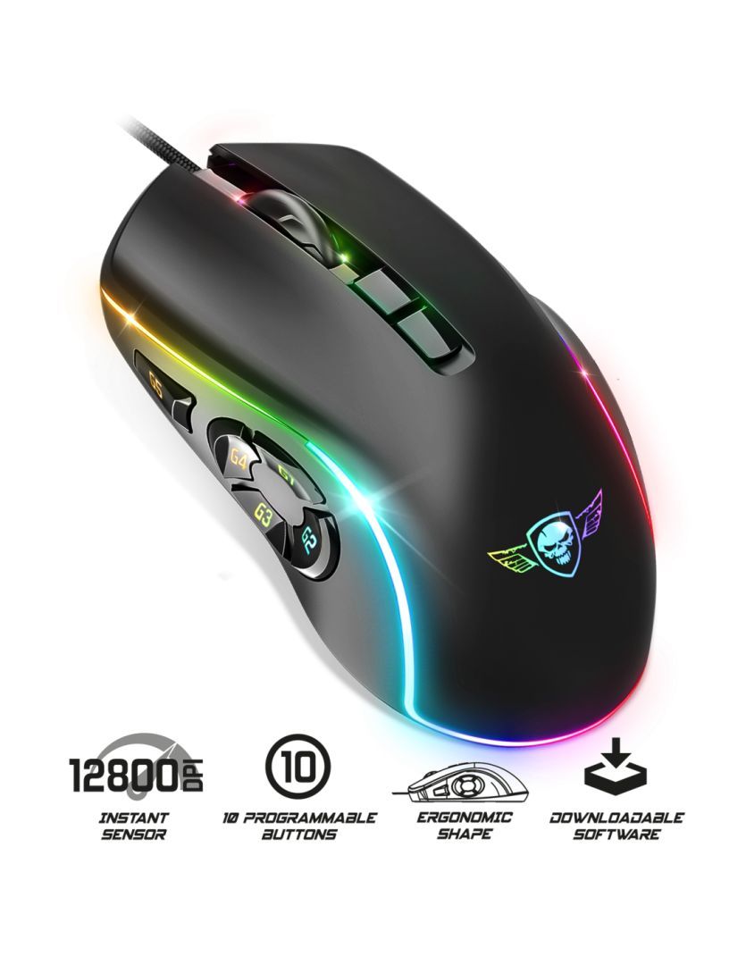 Spirit Of Gamer ELITE-M30 Mouse Black