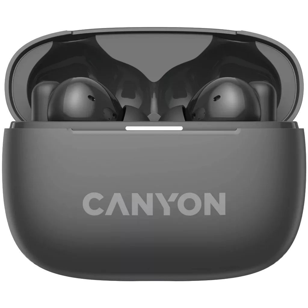Canyon TWS-10 ANC+ENC Bluetooth Headset Dark Gray