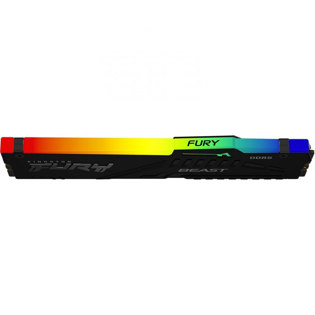 Kingston 16GB DDR5 5200MHz Fury Beast RGB Black