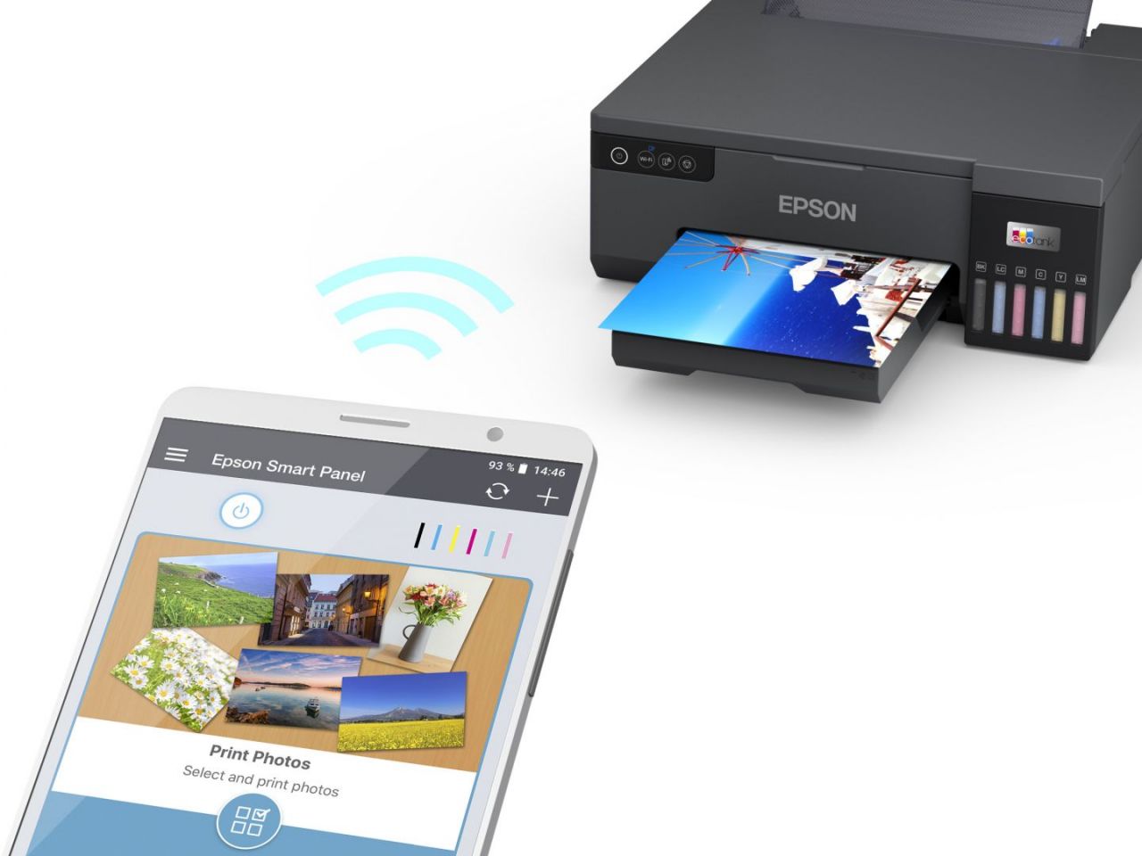 Epson EcoTank L8050 Wireless Tintasugaras Nyomtató