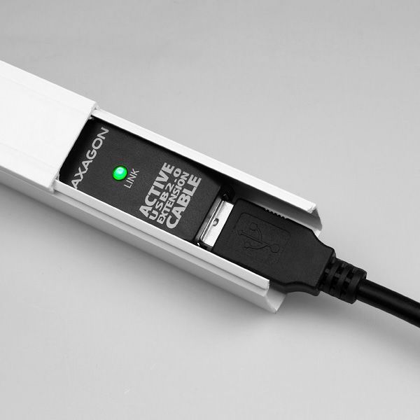 AXAGON ADR-205 USB Repeater cable 5m Black