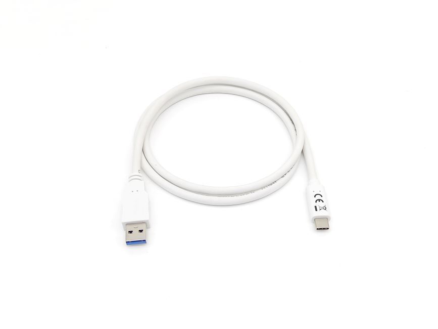 EQuip USB-C 3.2 Gen1 to USB-A cable 1m White