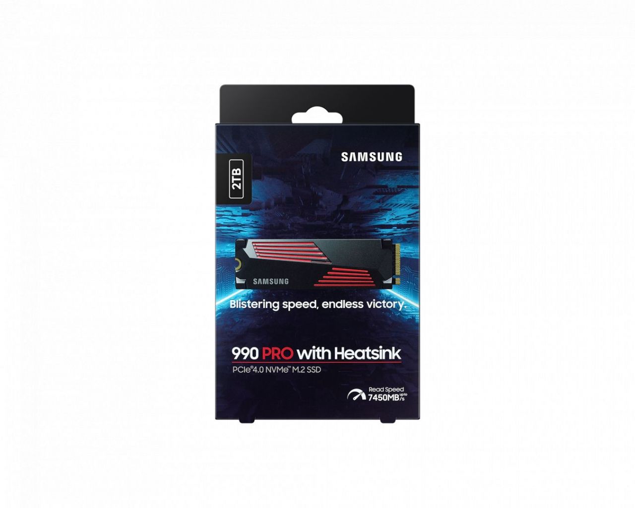 Samsung 2TB M.2 2280 NVMe 990 Pro with Heatsink