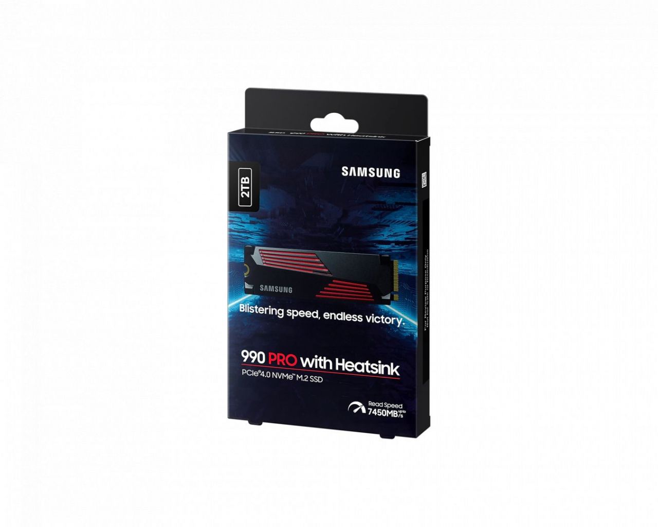 Samsung 2TB M.2 2280 NVMe 990 Pro with Heatsink