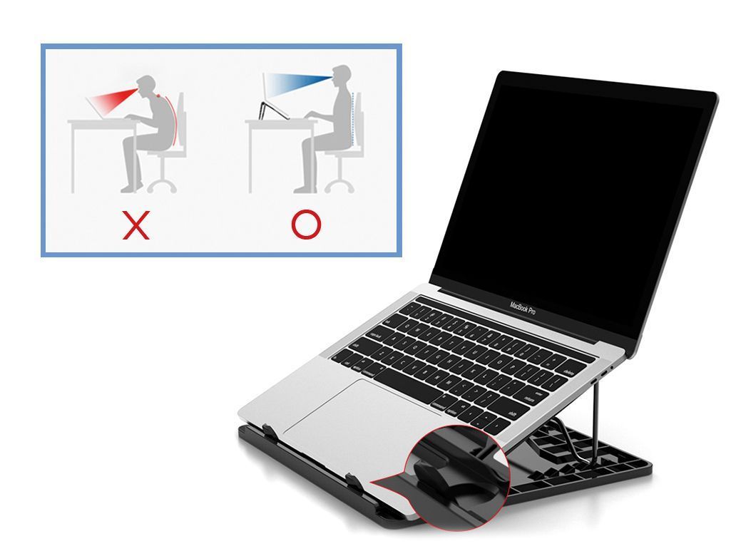 Conceptronic THANA03B ERGO Laptop Cooling Pad Black
