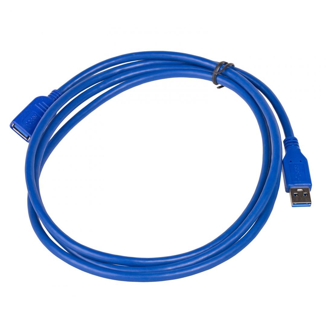 Akyga AK-USB-10 USB 3.0 A / USB A 1,8m Extension cable Blue