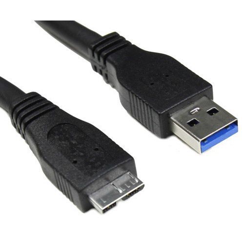Akyga AK-USB-13 microUSB/USB3.0 cable 1,8m Black