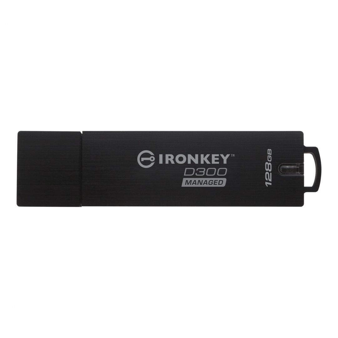 Kingston 128GB IronKey D300S (Serialized Standard) Black
