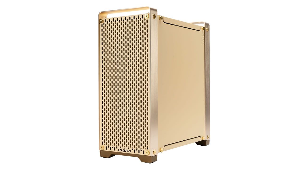 InWin Dubili Tempered Glass Gold