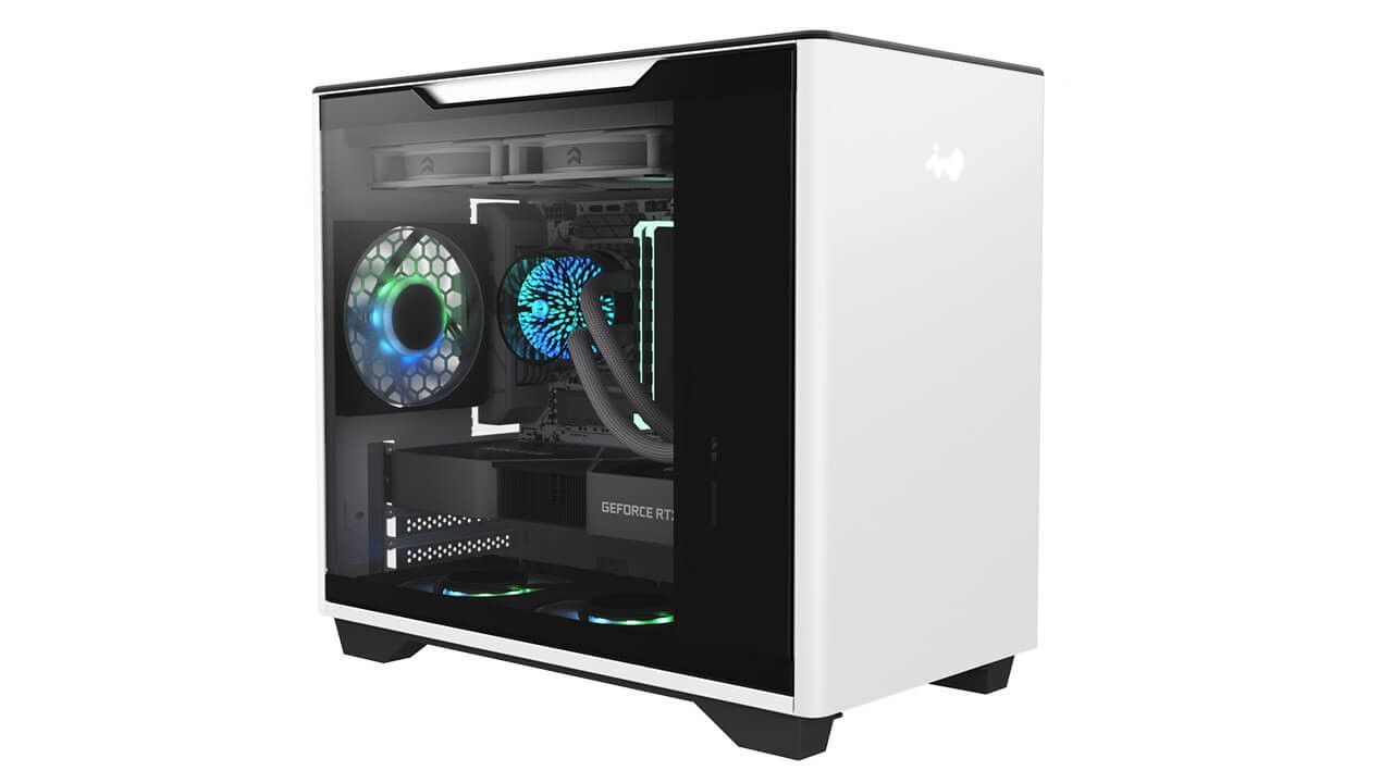 InWin A3 Tempered Glass White