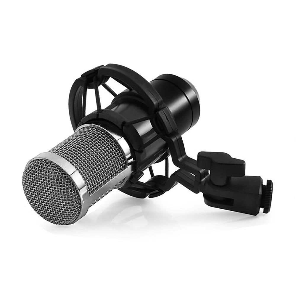Media-Tech MT397S Studio and Streaming Microphone Silver
