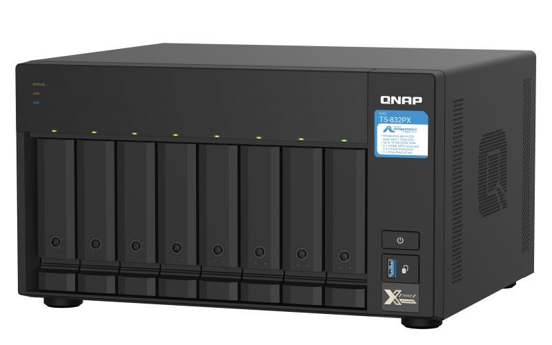 QNAP NAS TS-832PX-4G (4GB) (8xHDD)