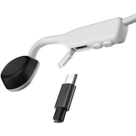 Shokz Openmove Bone Conduction Open-Ear Lifestyle/Sport Wireless Bluetooth Headphones White